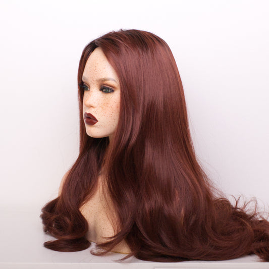 Glamour Kitten - Mahogany Auburn Couture (Rooted)