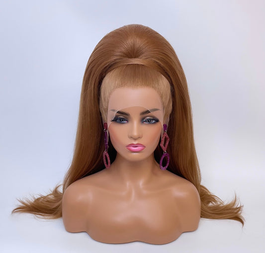 Umber Caramel Couture Styled STACKED WIG by Benjamin Paul